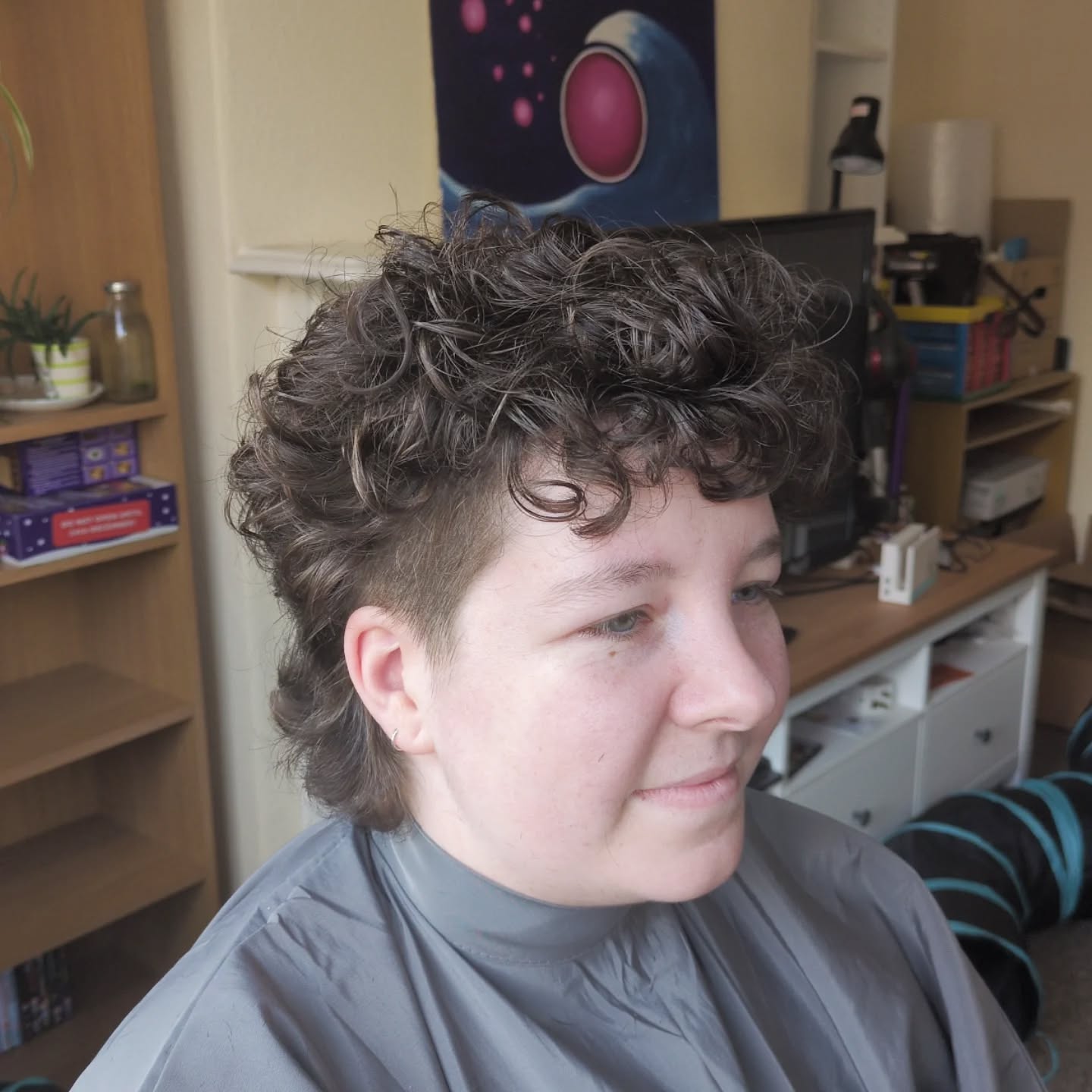 curly